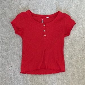 Read PacSun button shirt